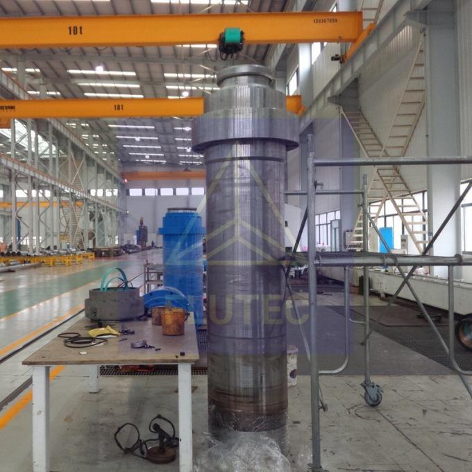 Cylindre hydraulique soudé en acier au carbone sur mesure pour presse hydraulique 0