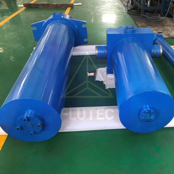 Cylindres hydrauliques personnalisés pour charges lourdes Test de pression à 100% pour le cisaillement des déchets métalliques 1