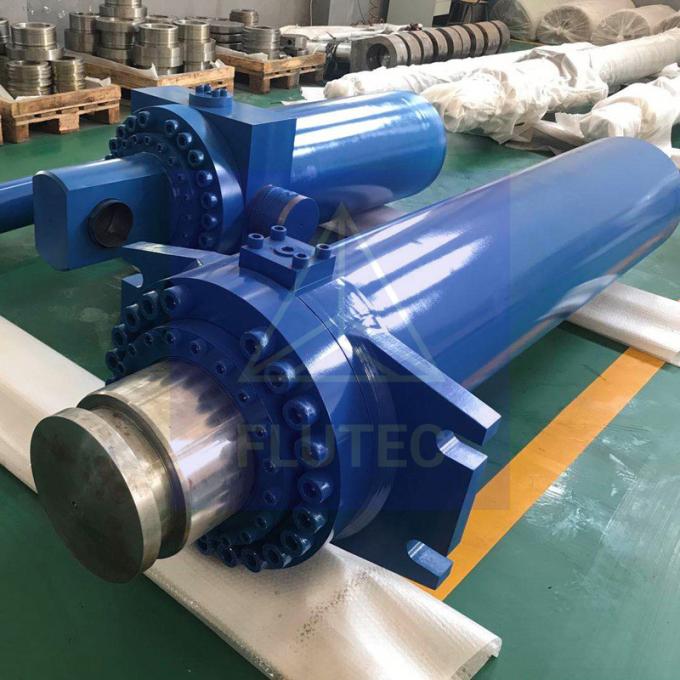 Cylindres hydrauliques personnalisés pour charges lourdes Test de pression à 100% pour le cisaillement des déchets métalliques 3