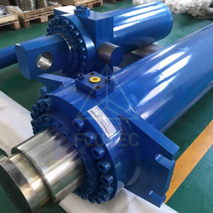 Cylindres hydrauliques personnalisés pour charges lourdes Test de pression à 100% pour le cisaillement des déchets métalliques 5
