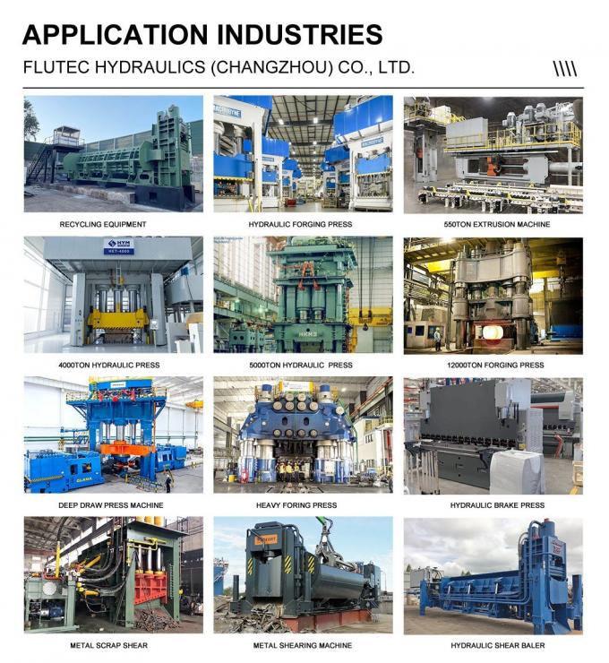 Cylindres hydrauliques chinois à double action Type de moulin pour l'industrie lourde 5