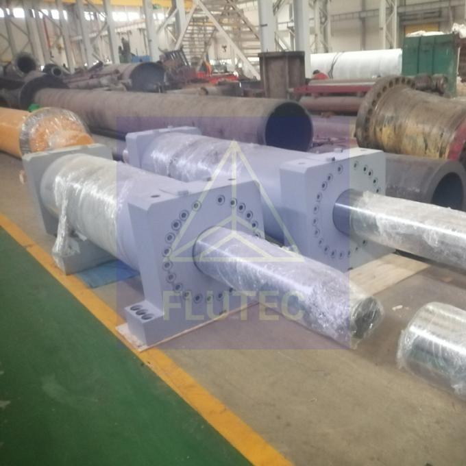 Cylindres hydrauliques à double action personnalisés en acier au carbone pour l'industrie sidérurgique 0