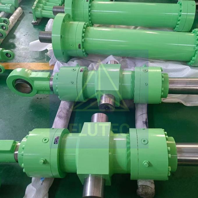Cylindres hydrauliques personnalisés en acier allié Type de piston pour machine à tondre 0