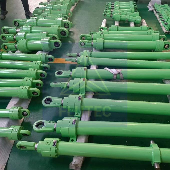 Cylindres hydrauliques personnalisés en acier allié Type de piston pour machine à tondre 1