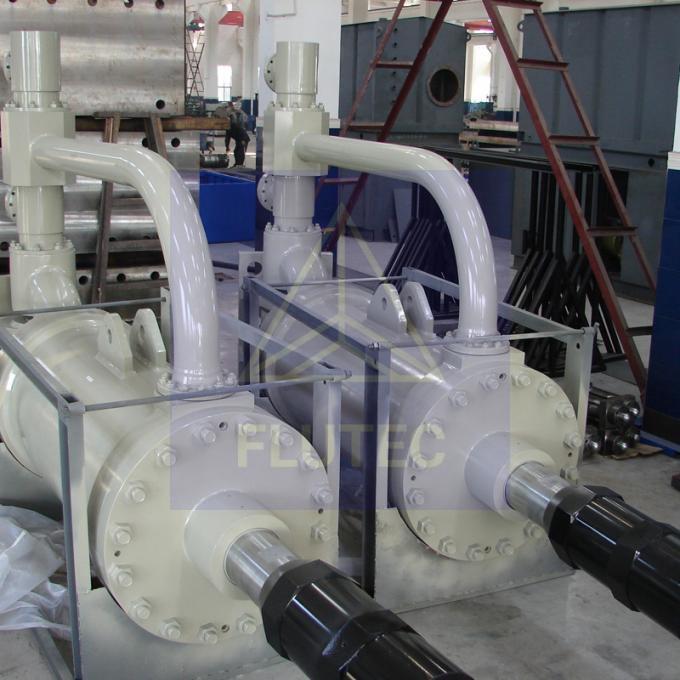 Cylindre hydraulique soudé à grande profondeur à double action avec servomoteur 1