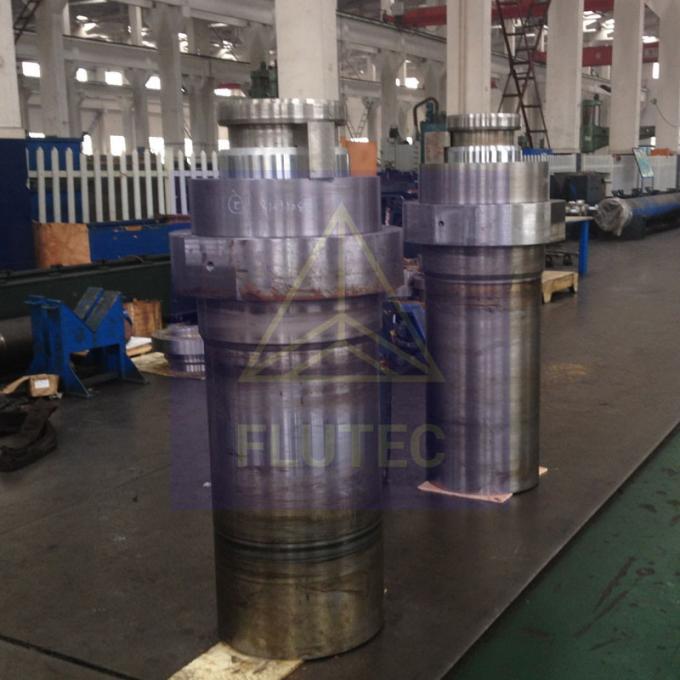 Cylindres hydrauliques sur mesure de 300 tonnes pour presses de matériaux en acier allié 0