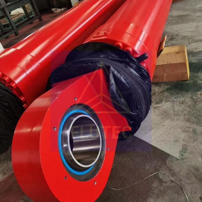 Cylindres de presse hydraulique en acier allié sur mesure pour pont bascule certifiés SGS 1