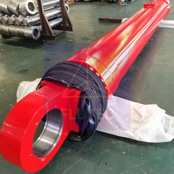 Cylindres de presse hydraulique en acier allié sur mesure pour pont bascule certifiés SGS 0