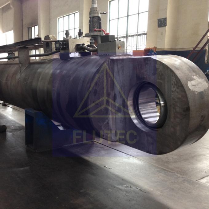 Cylindres hydrauliques offshore en acier au carbone à longue course pour les barges de piles 1