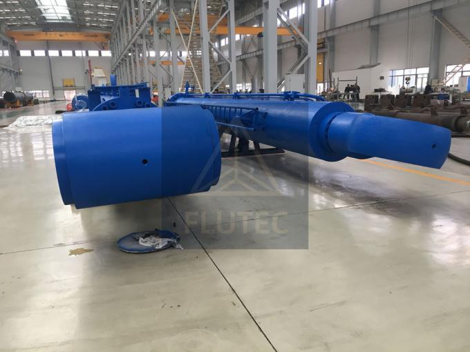 Cylindre de luffage personnalisé à double action pour chargement de barges 0