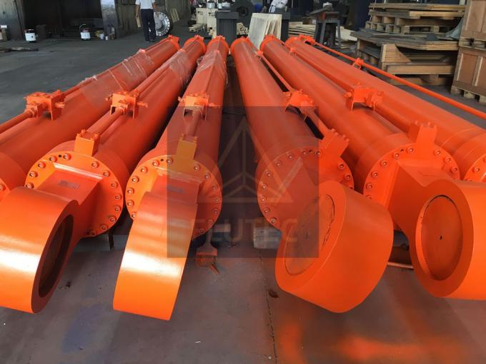 Cylindre de luffage personnalisé à double action pour chargement de barges 10