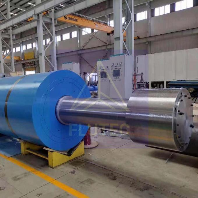 Cylindre hydraulique à grande profondeur de 400 tonnes à pression moyenne 1