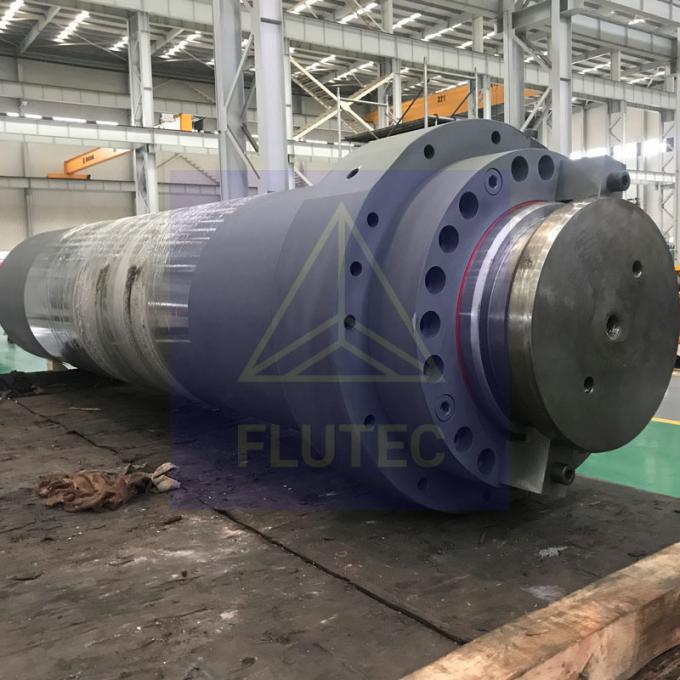 Cylindre hydraulique à double action de grand diamètre pour presse homologué ISO9001 1