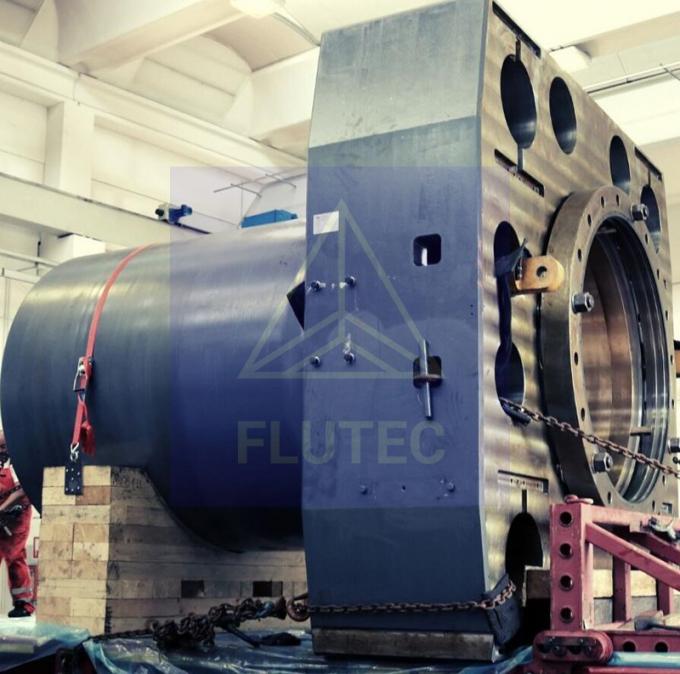 Cylindre hydraulique à grande profondeur à haute pression pour machine d'extrusion de 5000 tonnes 1