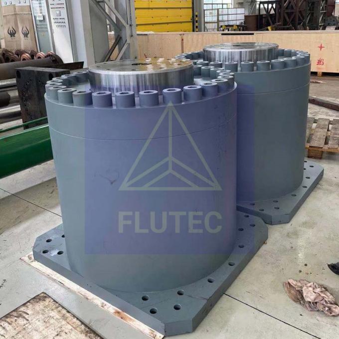 Principale cylindre hydraulique à grande profondeur de 600 tonnes pour presse à piston 0
