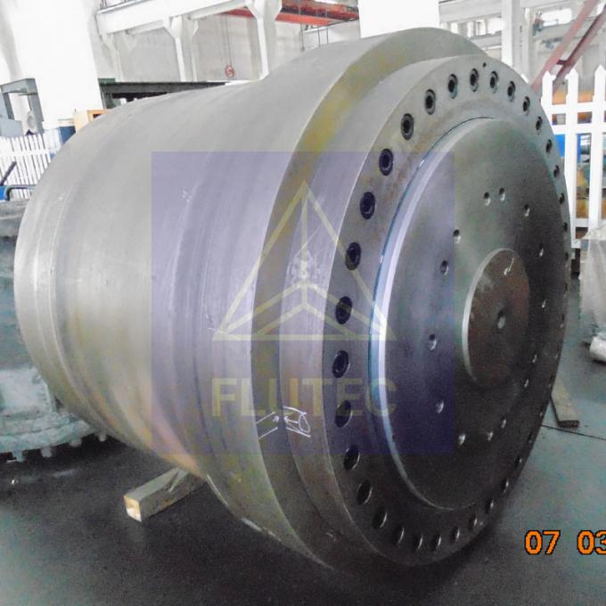 ISO9001 Cylindre hydraulique personnalisé de 4000 tonnes à grande profondeur pour plateforme de levage 3