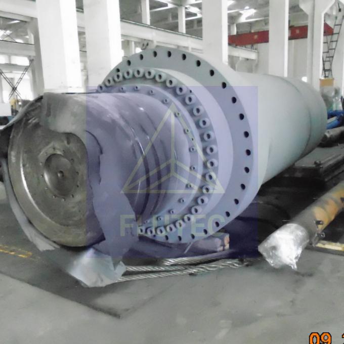ISO9001 Cylindre hydraulique personnalisé de 4000 tonnes à grande profondeur pour plateforme de levage 2