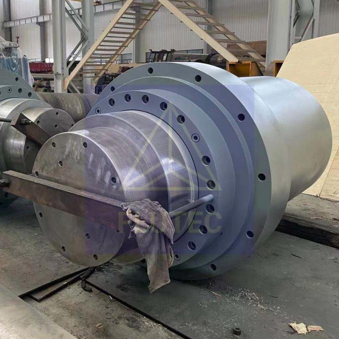 Cylindre hydraulique à grande profondeur sur mesure pour presse à extrusion 1