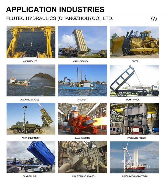 Stable / fiable 1500 tonnes de presse cylindre hydraulique double action 9