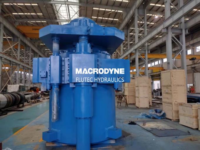 Cylindre hydraulique soudé à double action pour machine à aplatir les plaques 0
