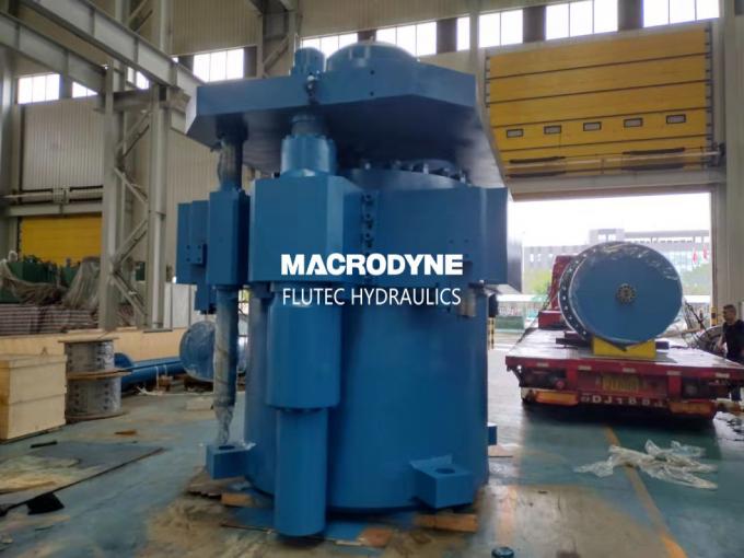 Cylindre hydraulique soudé à double action pour machine à aplatir les plaques 1