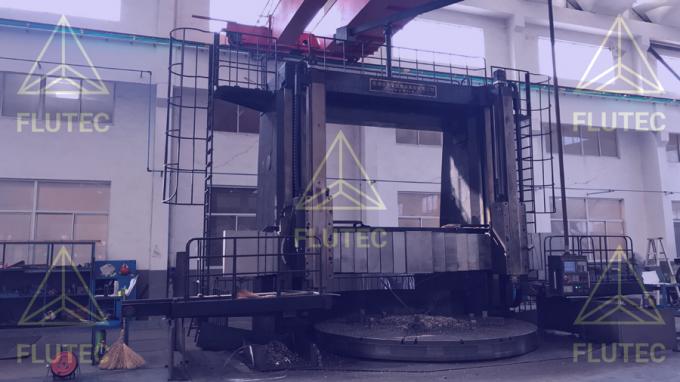 Cylindre hydraulique de levage de 50 tonnes Matériau en acier au carbone à double action 0