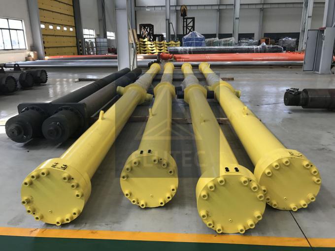 Puissant cylindre hydraulique de levage à haute flexibilité pour porte de déversement 1