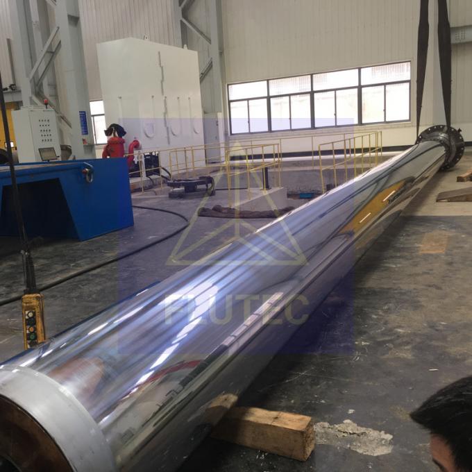 Tailer a fabriqué une tige de piston extra grande et longue pour cylindre hydraulique 0