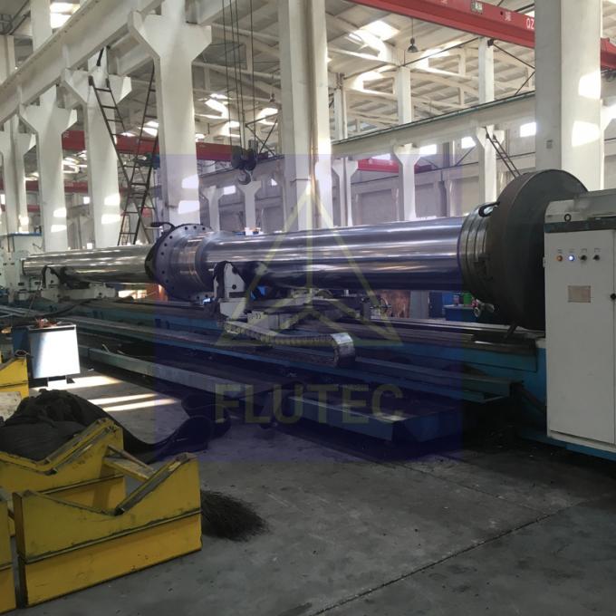 Tailer a fabriqué une tige de piston extra grande et longue pour cylindre hydraulique 1