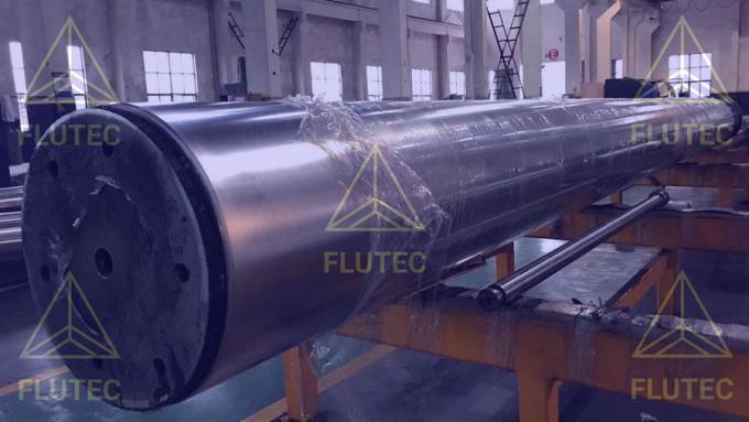 Acier cylindre hydraulique à piston à tige d'usinage CNC personnalisation disponible 1