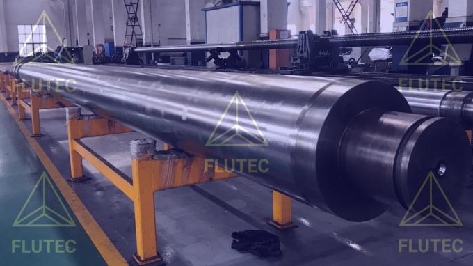 Acier cylindre hydraulique à piston à tige d'usinage CNC personnalisation disponible 2
