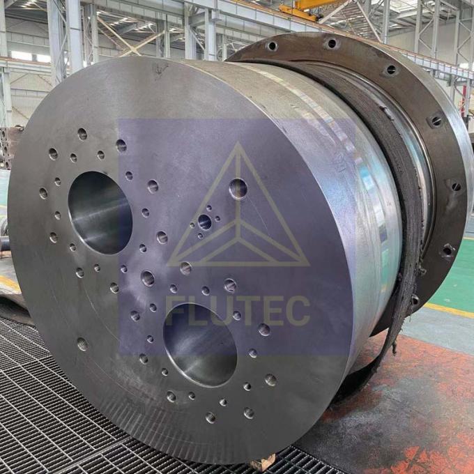 Test de pression à 100% Cylindre hydraulique à gros tranchant de 3500 tonnes 1
