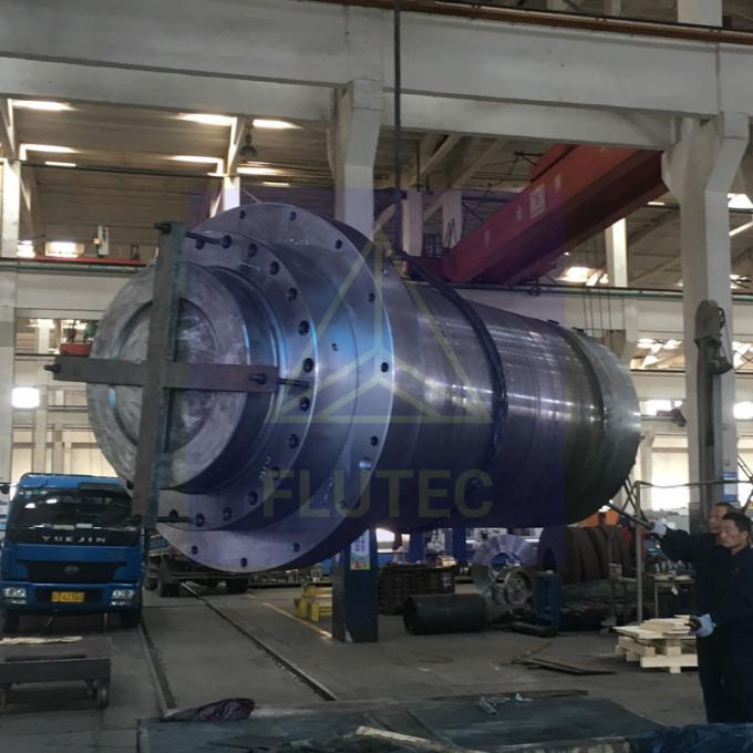Test de pression à 100% pour le tube de cylindre de presse hydraulique de 600 tonnes 0