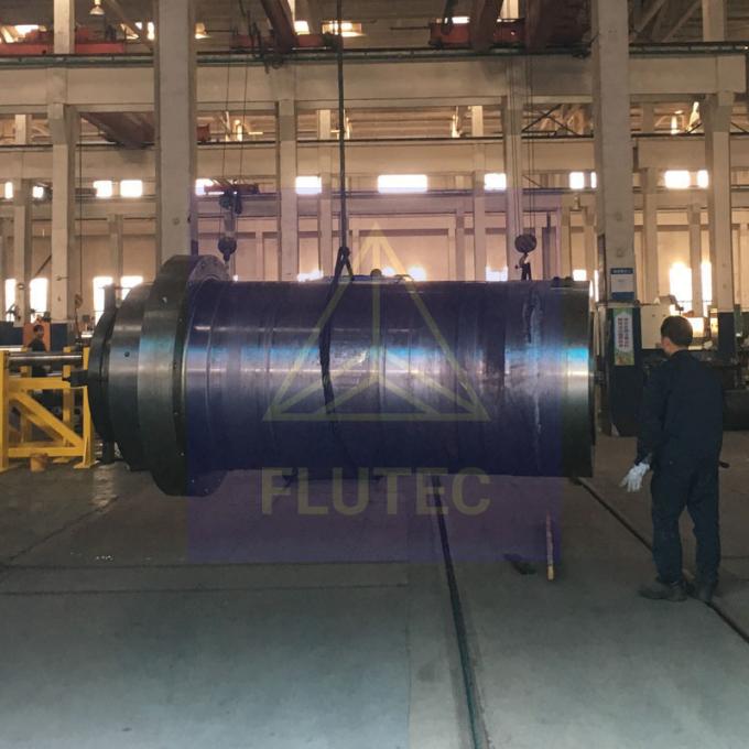 Test de pression à 100% pour le tube de cylindre de presse hydraulique de 600 tonnes 1