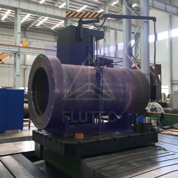 Test de pression à 100% pour le tube de cylindre de presse hydraulique de 600 tonnes 3