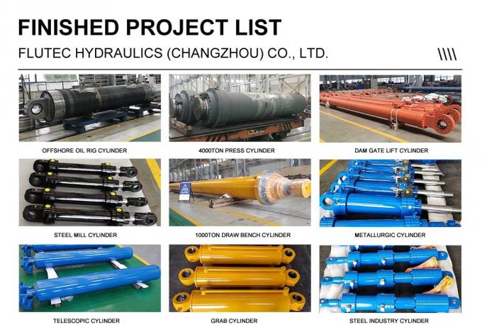 ISO 6022 Cylindre hydraulique industriel standard pour machine à tondre 3