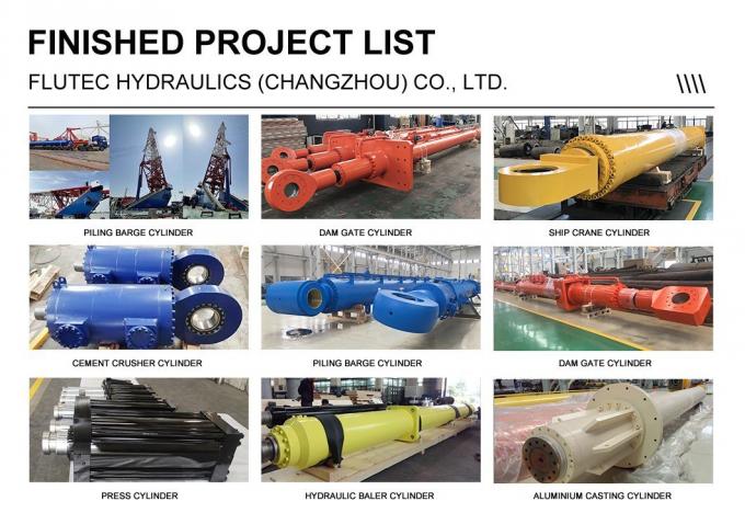 ISO 6022 Cylindre hydraulique industriel standard pour machine à tondre 4