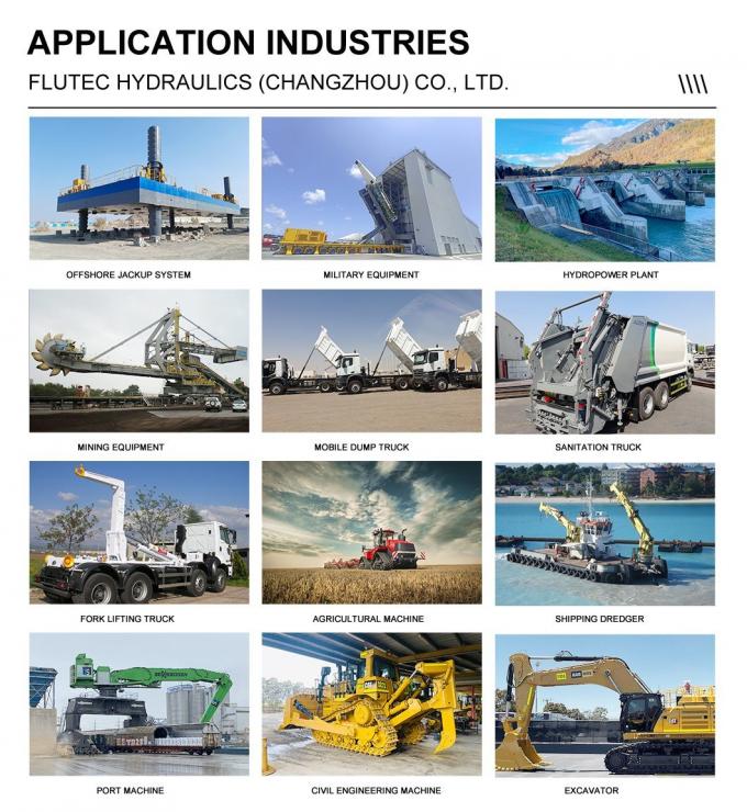 Cylindres hydrauliques à pression personnalisés en acier au carbone pour centrales hydroélectriques 4