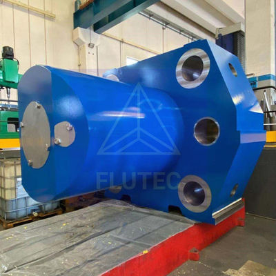 Cylindre hydraulique à grande profondeur en acier allié pour presse à extrusion de 20000 tonnes