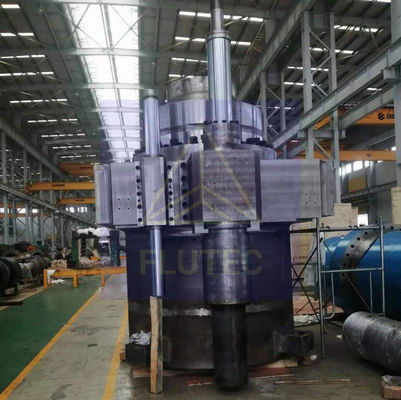 Cylindres hydrauliques à grande profondeur personnalisés à double action type moulin / tête boulonnée / base soudée