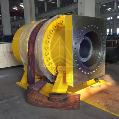 Rigoles hydrauliques cylindrique de presse à eau Grand forage pour plateforme pétrolière offshore