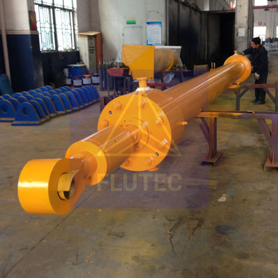 Cylindre hydraulique fabriqué par un tailleur pour une porte de barrage certifié SGS