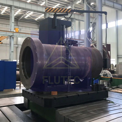 Test de pression à 100% pour le tube de cylindre de presse hydraulique de 600 tonnes