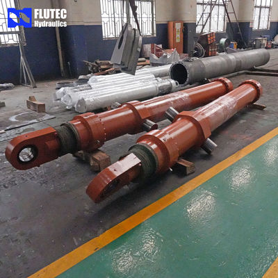 Options de montage personnalisables Cylindre hydraulique pour porte de barrage