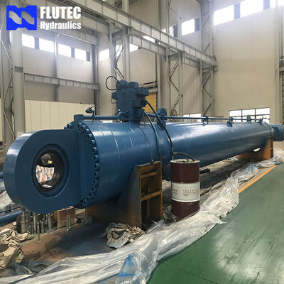 Cylindre hydraulique maritime à piston sur mesure pour les barges à pilonnage en mer